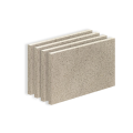 Vermiculite Platte Schamott-Ersatz SF600 500x300x30mm x 4
