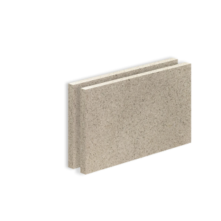 Vermiculite Platte Schamott-Ersatz SF600 500x300x25mm x 2