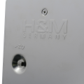 Edelstahlkamintür H&M 200x140mm mit Vierkantschlüssel